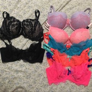 VICTORIA’S SECRET BRA LOT SIZE 32DD (32E)